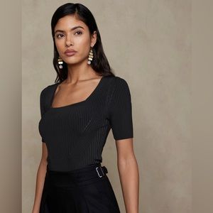 HAYDEN SQUARE-NECK TOP *New w/ Tags!*